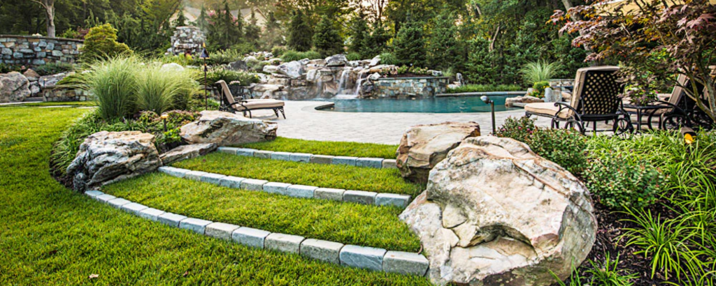 Outdoor Space with Professional Landscaping